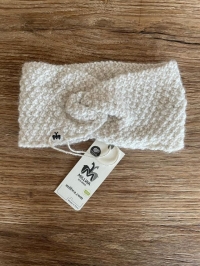 Alpaka-​​Stirnband BELIZE weiß