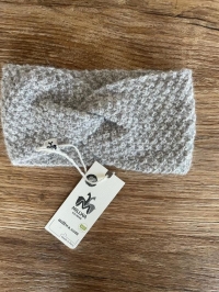 Alpaka-​​Stirnband BELIZE grau