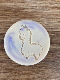 Alpaka-Keratin Seife Lavendel