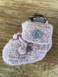 Baby-Schuhe rose-quarz